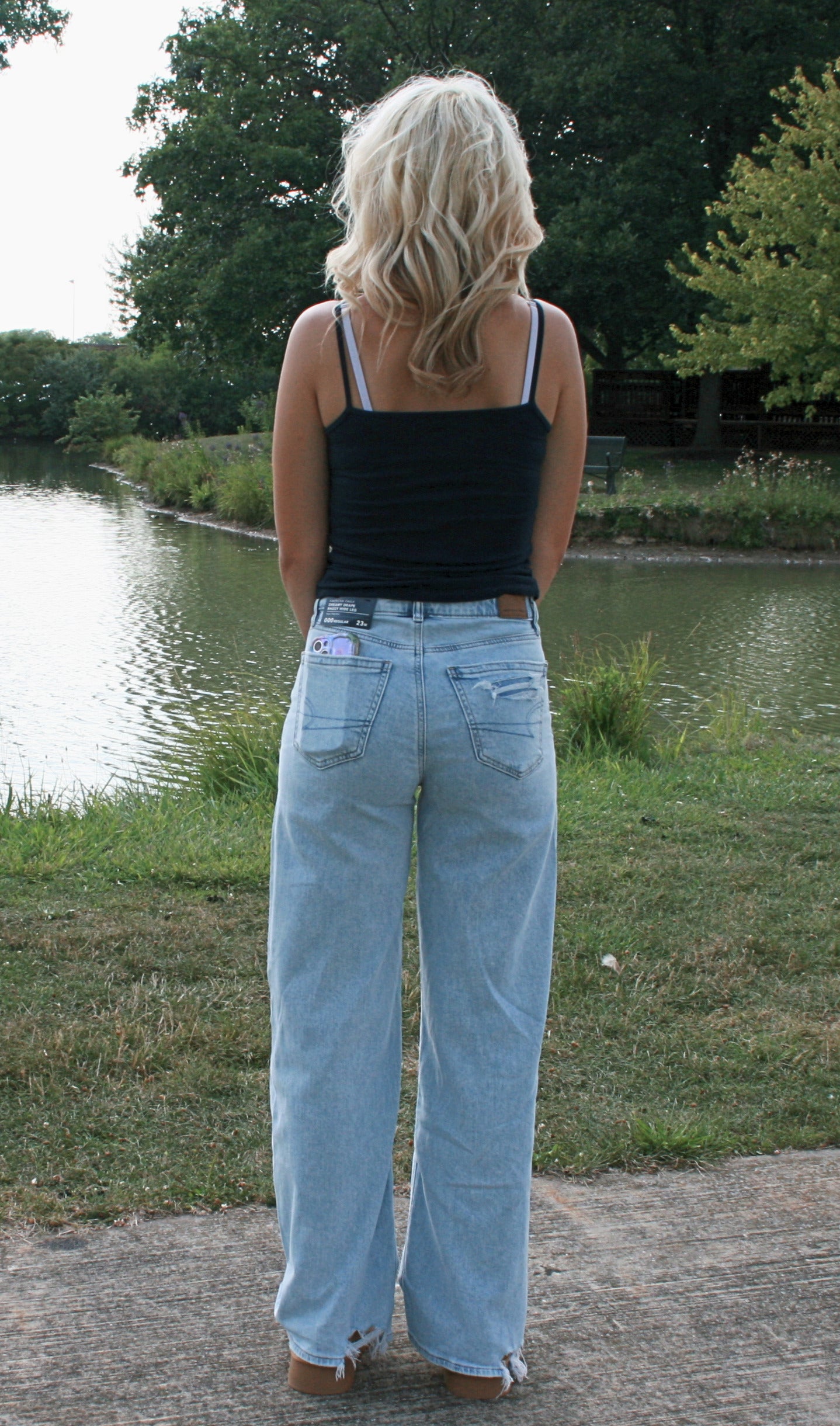 AE Dreamy Drape Baggy Wide Leg