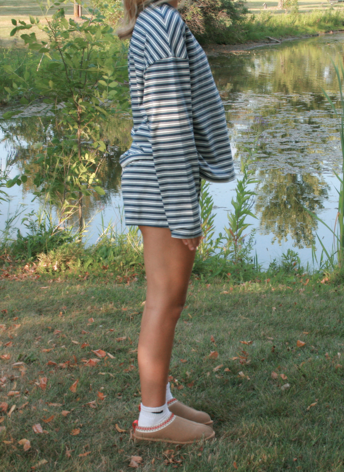 Sail Away Stripe Shorts
